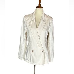 Boyish by Her Julian blazer jacket Size Small Natural color